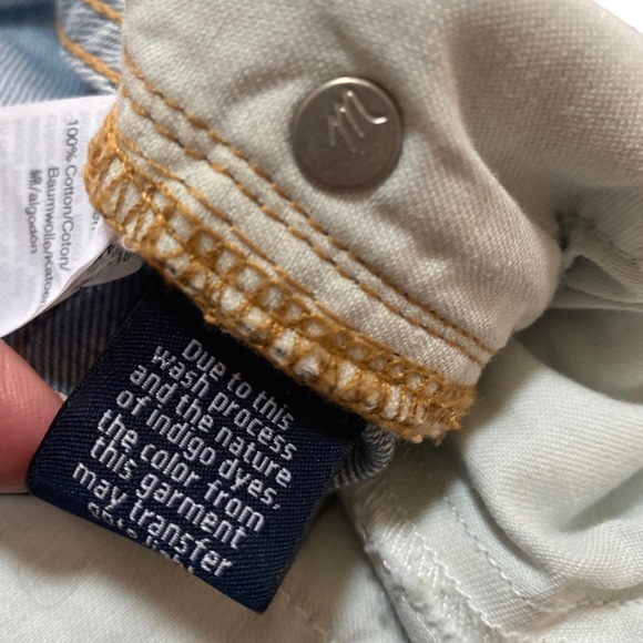 MADEWELL X ISKO Patchwork Rigid Flare Jeans, size 32 - Picture 6 of 12